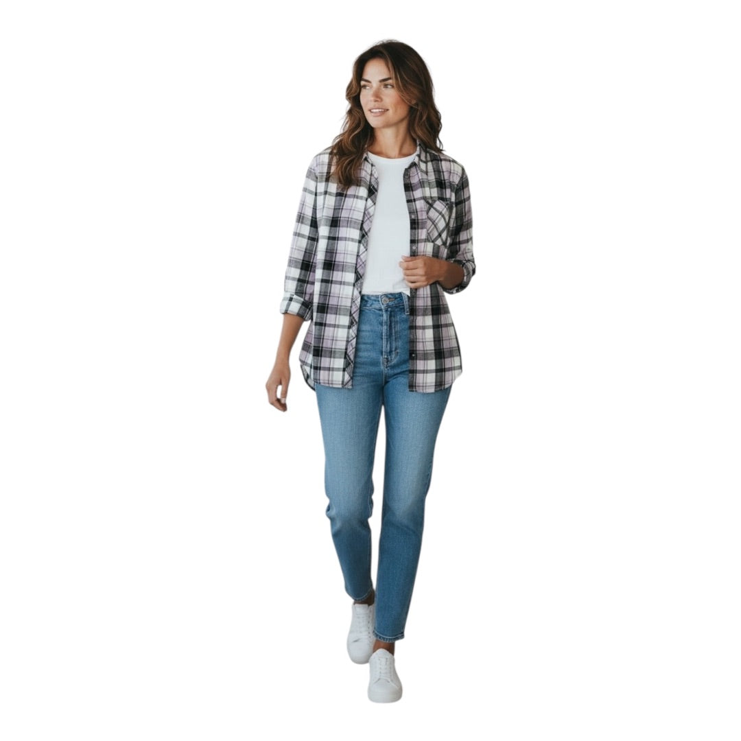 Black/White/Grey American eagle Women-Tops, Medium